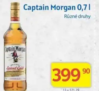 Kubík potraviny Captain Morgan 0,7L nabídka