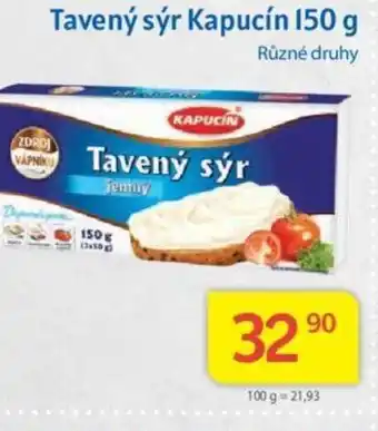 Kubík potraviny Tavený sýr Kapucín 150 g nabídka