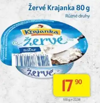 Kubík potraviny Žervé Krajanka 80 g nabídka