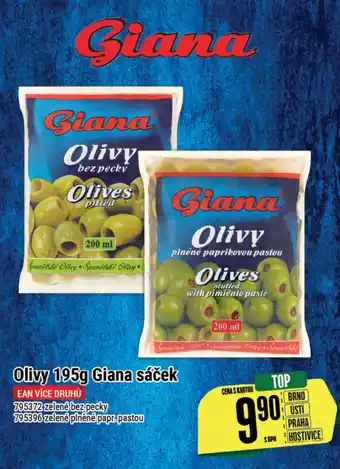 Tamda Foods Olivy 195g Giana sáček nabídka