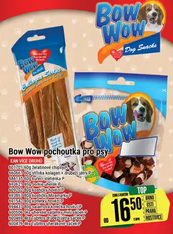 Tamda Foods Bow Wow pochoutka pro psy nabídka