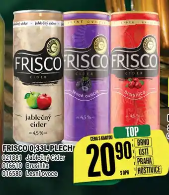Tamda Foods FRISCO 0,33L PLECH nabídka