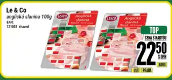 Tamda Foods Le & Co anglická slanina 100g nabídka