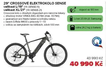 Auto Kelly 29" CROSSOVÉ ELEKTROKOLO SENSE nabídka
