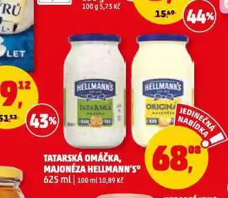Penny Market Hellmann's tatarská omáčka nabídka
