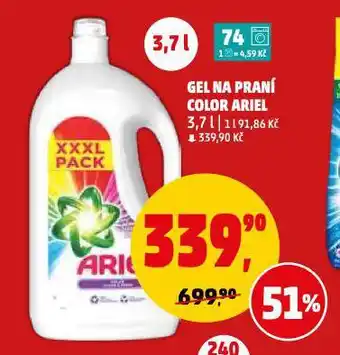Penny Market Ariel prací gel nabídka
