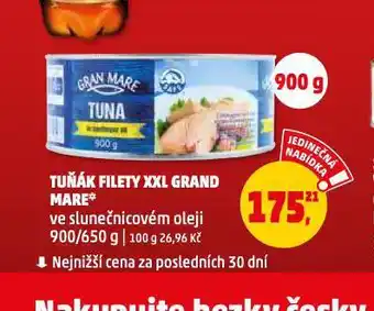 Penny Market Tuňák filety nabídka
