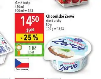 Globus Choceňské žervé nabídka