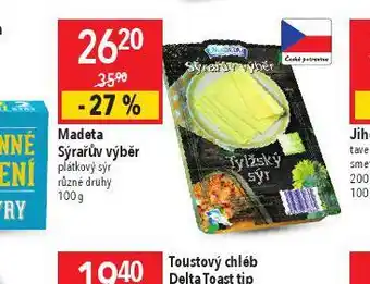 Globus Madeta sýrařův výběr nabídka