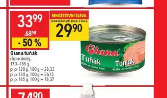 Globus Giana tuňák nabídka