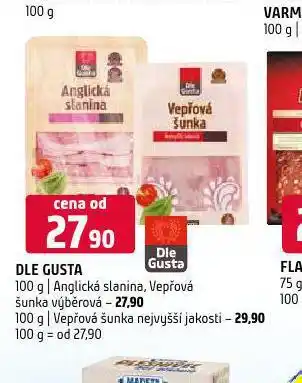 Terno Anglická slanina nabídka