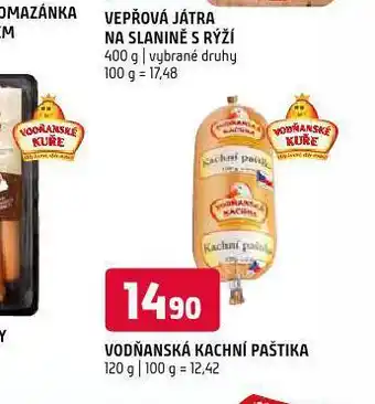 Terno Vodňanská kachní paštika nabídka
