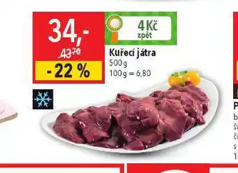 Globus Kuřecí játra nabídka