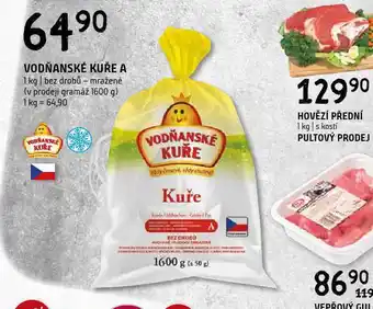 Terno Vodňanské kuře a nabídka
