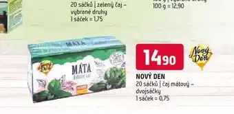 Terno Nový den čaj nabídka