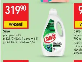 Globus Savo prací prostředek nabídka