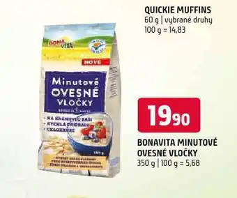 Terno Bonavita minutové ovesné vločky nabídka