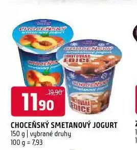 Terno Choceňský smetanový jogurt nabídka