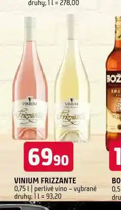 Terno Vinium frizzante nabídka