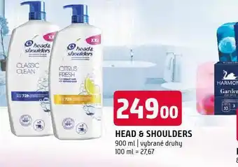 Terno Head&shoulders šampon nabídka