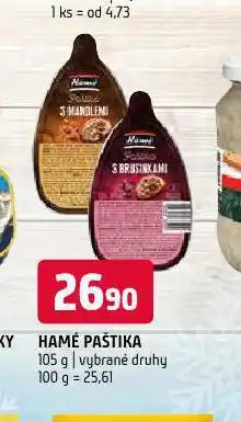 Terno Hamé paštika nabídka