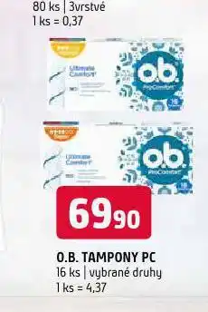 Terno O.b. tampony nabídka