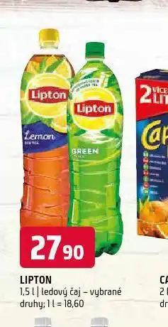Terno Lipton ledový čaj nabídka