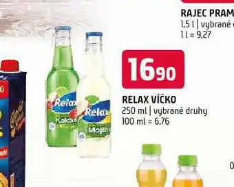 Terno Relax víčko nabídka