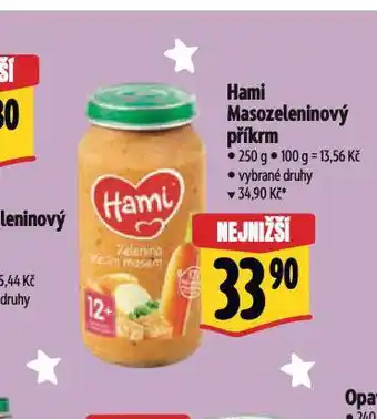 Albert Hami masozeleninový příkrm nabídka