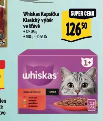 Albert Whiskas kapsičky pro kočky nabídka