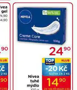 TOP drogerie Nivea tuhé mýdlo nabídka