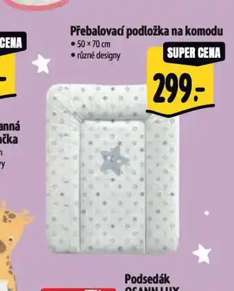 Albert Přebalovací podložka nabídka