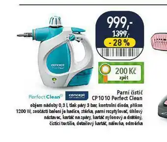 Globus Parní čistič concept nabídka