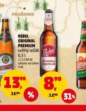 Penny Market Pivo rebel nabídka