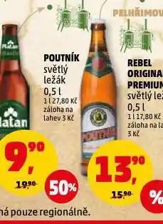 Penny Market Pivo poutník nabídka