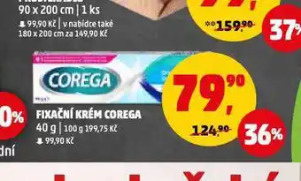 Penny Market Fixační krém corega nabídka