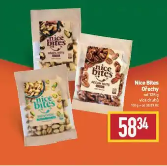 Billa Nice bites ořechy nabídka