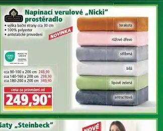 Norma Napínací prostěradlo 90-100 x 200 cm nabídka