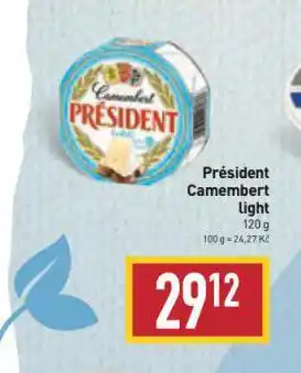 Billa Président camembert sýr nabídka
