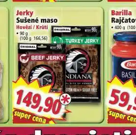 Norma Jerky sušené maso nabídka