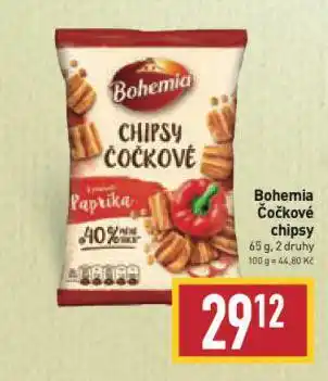 Bohemia čočkové chipsy