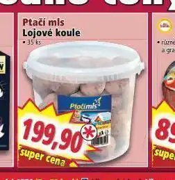 Norma Ptačí mls lojové koule nabídka