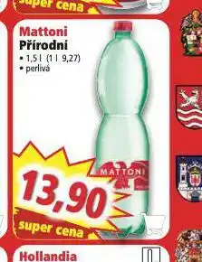 Norma Mattoni s příchutí nabídka