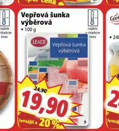 Norma Vepřová šunka výběrová nabídka