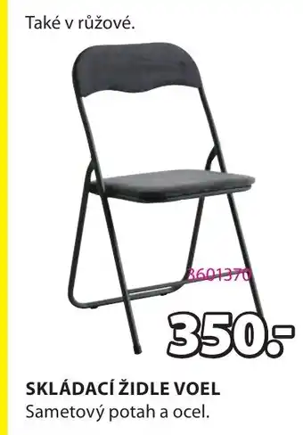 JYSK SKLÁDACÍ ŽIDLE VOEL nabídka