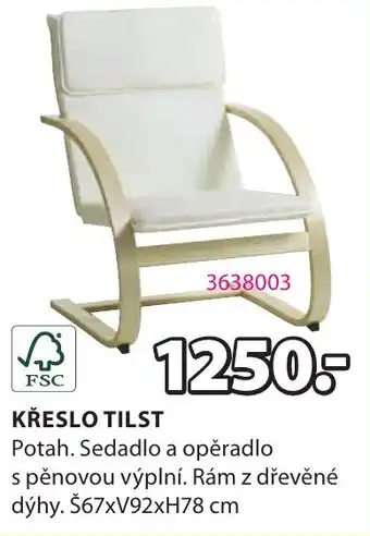 JYSK KŘESLO TILST nabídka