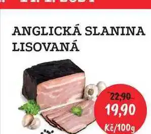 RABBIT řeznictví Anglická slanina lisovaná 100g nabídka