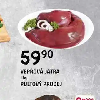 Terno Vepřová játra 1 kg nabídka