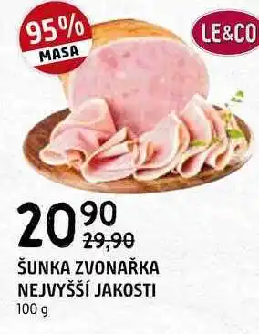 Terno Šunka zvonařka nejvyšší jakosti 100g nabídka