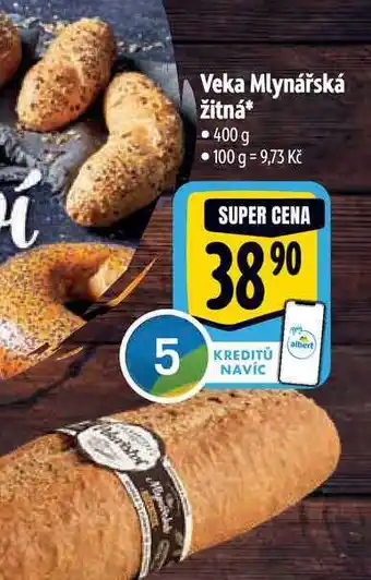 Albert Veka mlynářská žitná 400 g nabídka